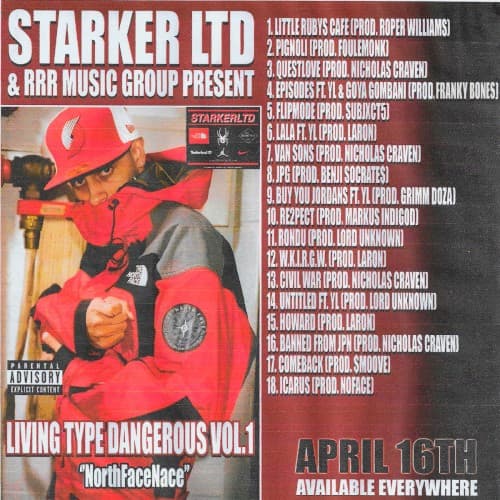 LIVING TYPE DANGEROUS Vol. 1 "North Face Nace"