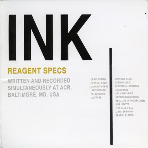 Reagent Specs
