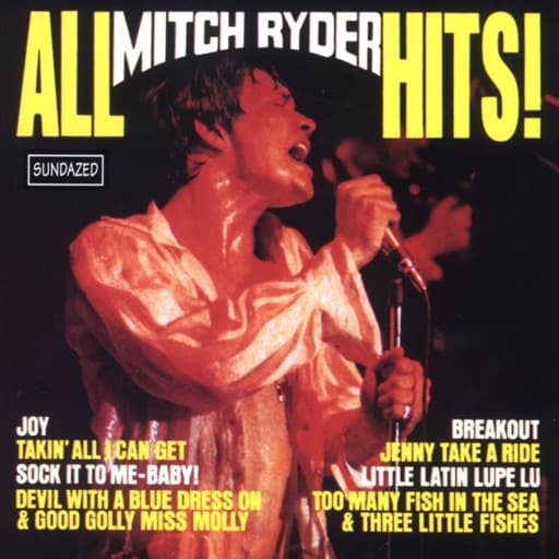 Album cover art for All Mitch Ryder Hits!